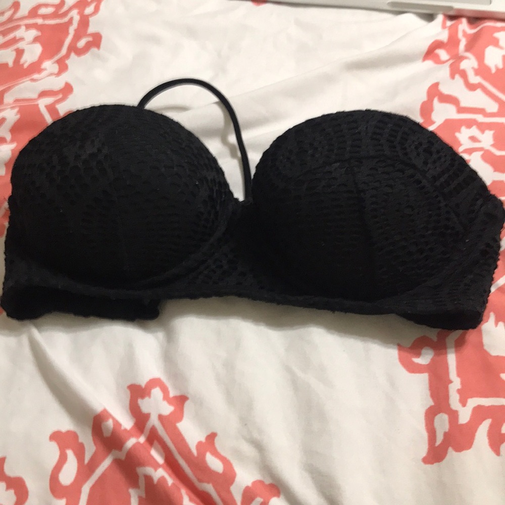 Black swim top